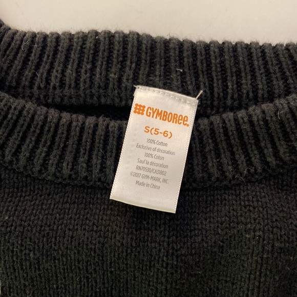 Gymboree Fuzzy Kitty Cat Pullover Sweater size S (5/6) - Picture 3 of 4